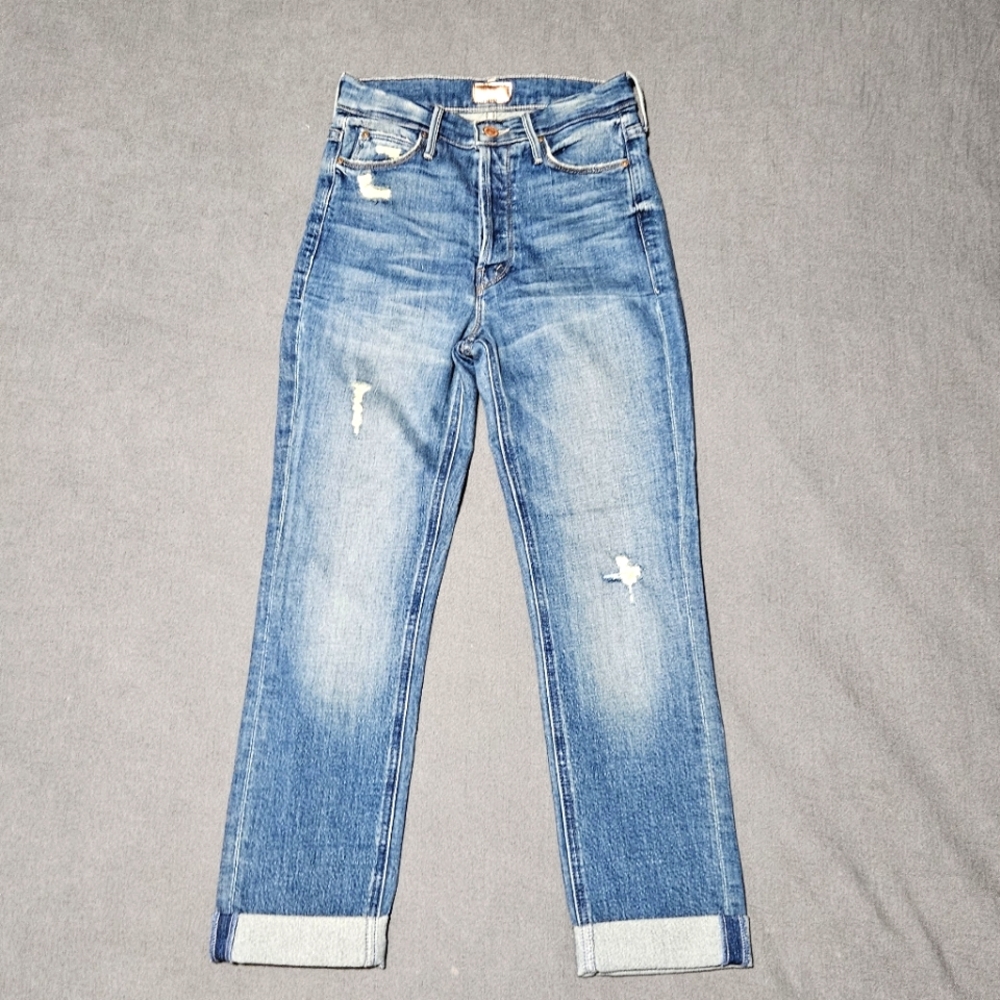 MOTHER The Dazzler Button Fly Ankle jeans 25